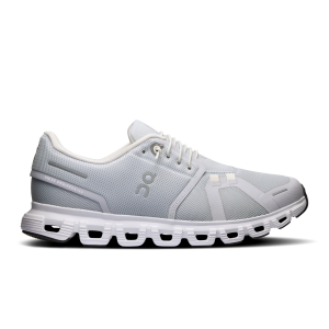 On Cloud 6 Glacier White Shoes