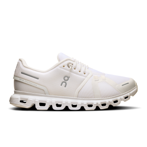 On Cloud 6 White White Shoes