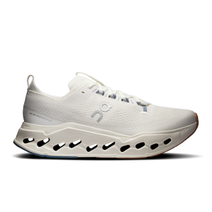 On Cloud Ivory Steel Cloudsurfer Shoes