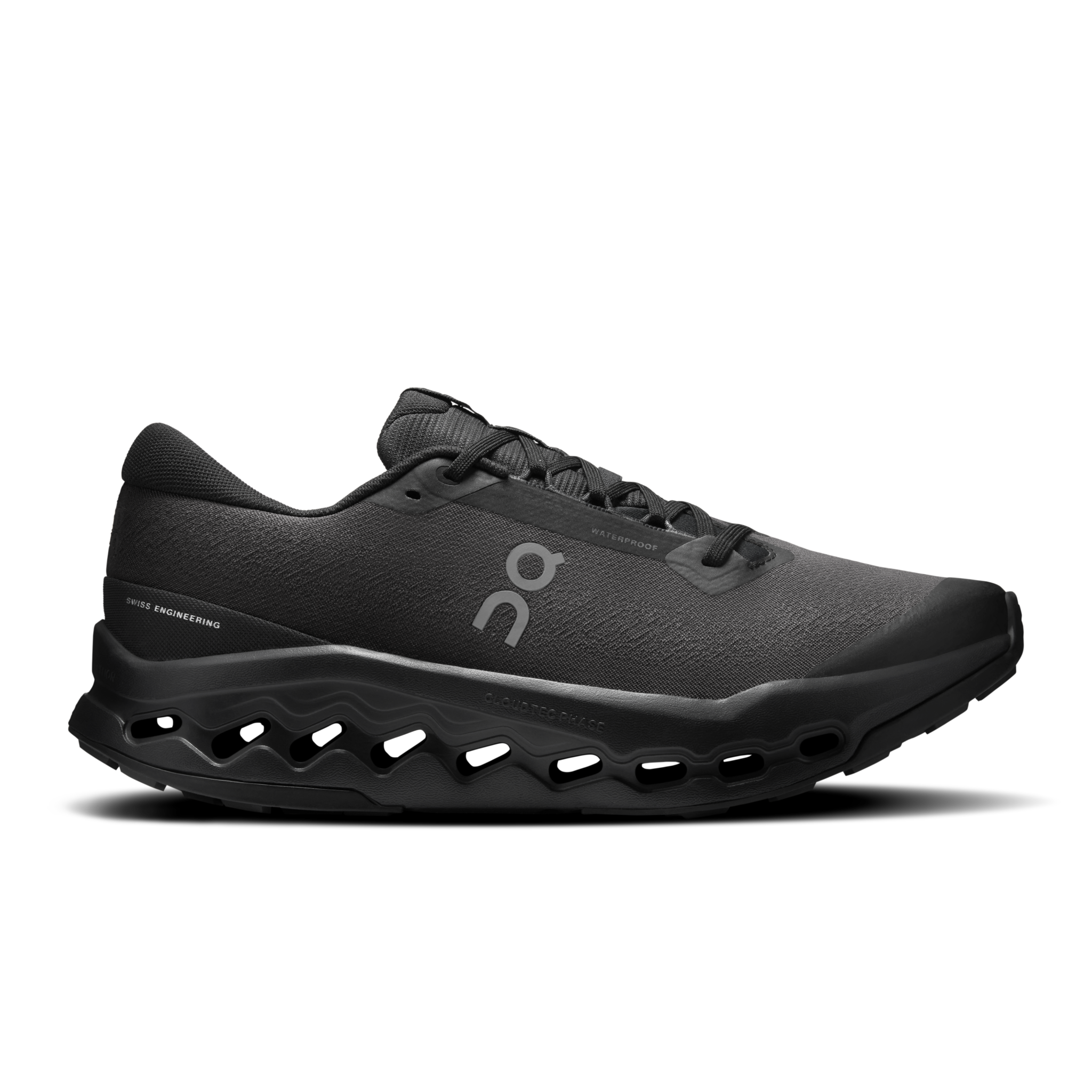 On Cloud Black Black Cloudsurfer Trail 2 Waterproof Shoes On Cloud Black Black Cloudsurfer Trail 2 Waterproof Shoes
