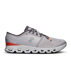 On Cloud X 4 Silver Flame Shoes